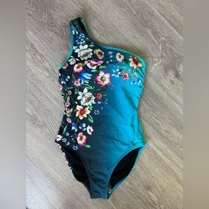 Johnny Was ONE SHOULDER SWIMSUIT